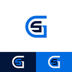 Letter G logo icon design template elements Vector eps