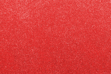 RED background with glitter with many luminescent lights