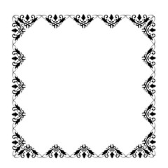 frames in vintage style with elements of ornament, art, pattern, background, texture