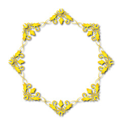 frames in vintage style with elements of ornament, art, pattern, background, texture