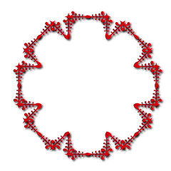 frames in vintage style with elements of ornament, art, pattern, background, texture