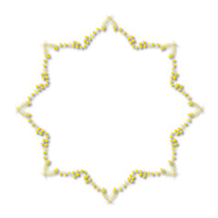 frames in vintage style with elements of ornament, art, pattern, background, texture