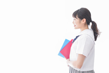 テキストを持つ学生