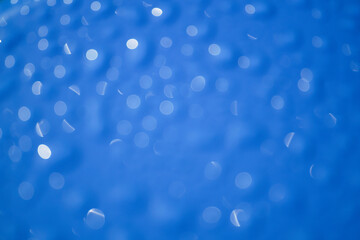 青色のキラキラ