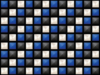 ピラミッドスタッズの背景　横位置　ブルー