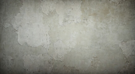 Obraz premium Grunge Concrete Wall Textures: Photorealistic Background Textures with Dark Edges
