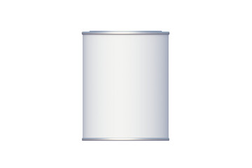 Paint can isolated on white background. 3d render
