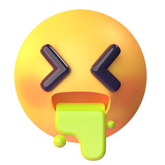 Face in 3D render for graphic asset web presentation or other