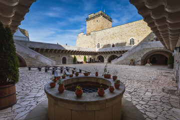 Inside the castle of Diosgyor town