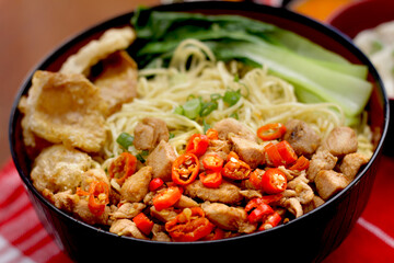 noodle meat ball