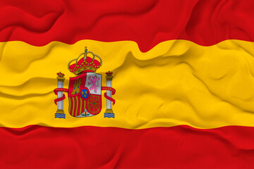 National flag  of España. Background  with flag  of España