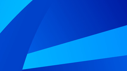 Gradient blue geometric background. Vector design.