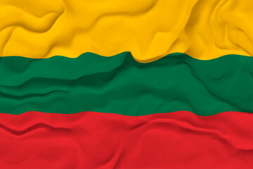 National flag  of Lithuania. Background  with flag of Lithuania.