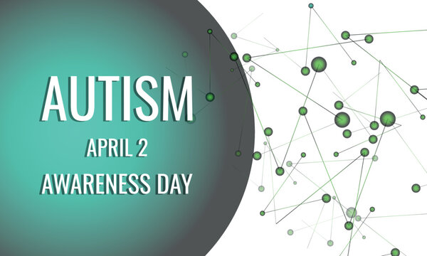 Autism Awareness Day. Design Suitable For Greeting Card Poster And Banner