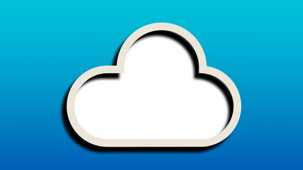 cloud computing concept sphere isolated on white background transparent background png file