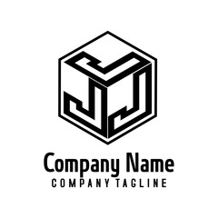 Templat  company logo by initial Letter  of Alfabetical