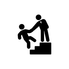 Support icon in vector. Logotype