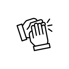 Respect icon in vector. Logotype