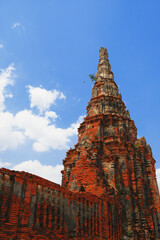 Ancient temple in ayutthaya
