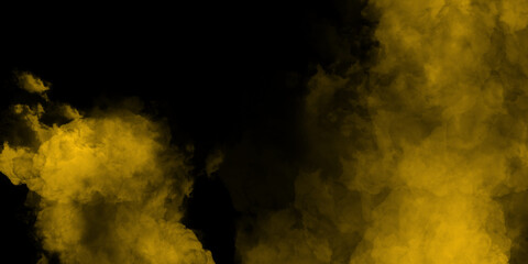 Yellow smoke