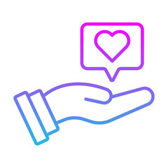 Give Heart Icon