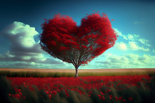 Heart Tree Wallpapers - Top Free Heart Tree Backgrounds - WallpaperAccess