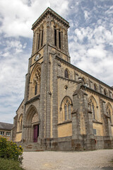 Bricquebec. Eglise Notre-Dame de l'annonciation. Manche. Normandie	