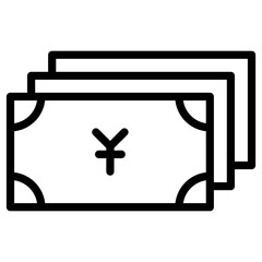 money yen icon