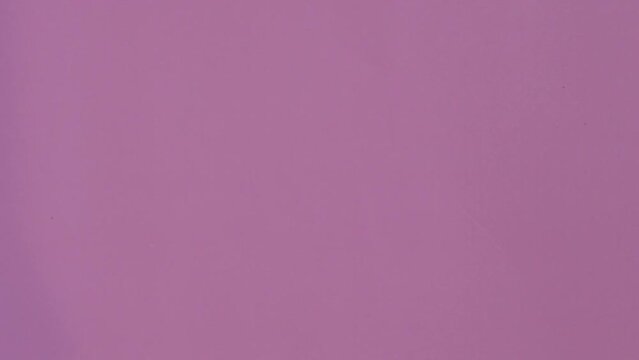 Happy Valentine's Day. Pink ribbon heart on a pink background. Valentine's Day concept
