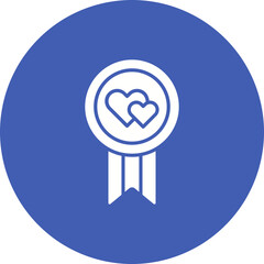 Ribbon Badge Icon