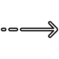 right dash arrow