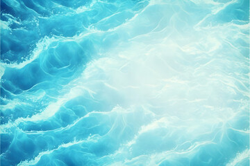 Fototapeta premium Water texture background, pastel blue design Background Graphic Resource made with Generative AI technology