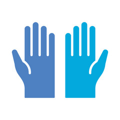 Fototapeta premium Hands Icon