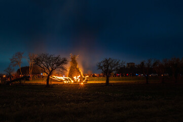 Epiphany fires of tradition in Friuli