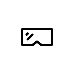 protection glass icon