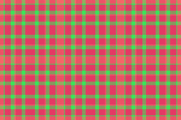 Tartan seamless pattern. Textile fabric check. Plaid background texture vector.