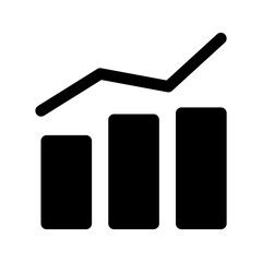 Trend Icon Vector Symbol Design Illustration