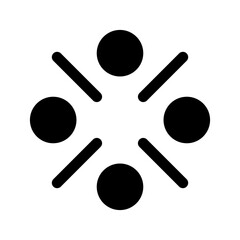 Stream Icon Vector Symbol Design Illustration