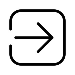 Log In Icon Vector Symbol Design Illustration