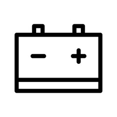 Car Battery Icon Vector Symbol Design Illustration