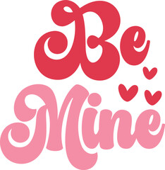 Retro Valentine's Day Svg
