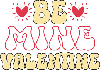 Retro Valentine's Day Svg