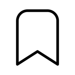 Bookmark Icon Vector Symbol Design Illustration