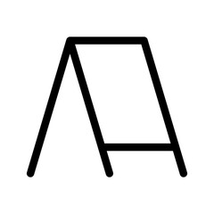 Signboard Icon Vector Symbol Design Illustration