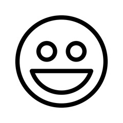 Smile Icon Vector Symbol Design Illustration