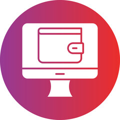 Online Wallet Icon Style