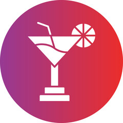 Cocktail Icon Style