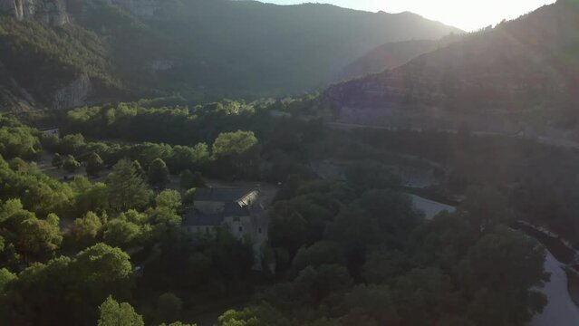 Ch&acirc;teau, Gorges du Tarn, &eacute;t&eacute;