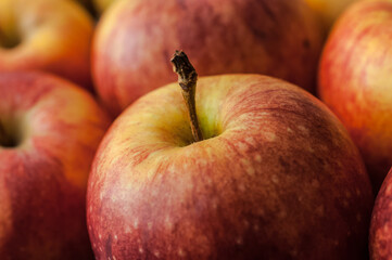 red apple close-up
