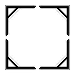 Fototapeta premium bold square frame 
